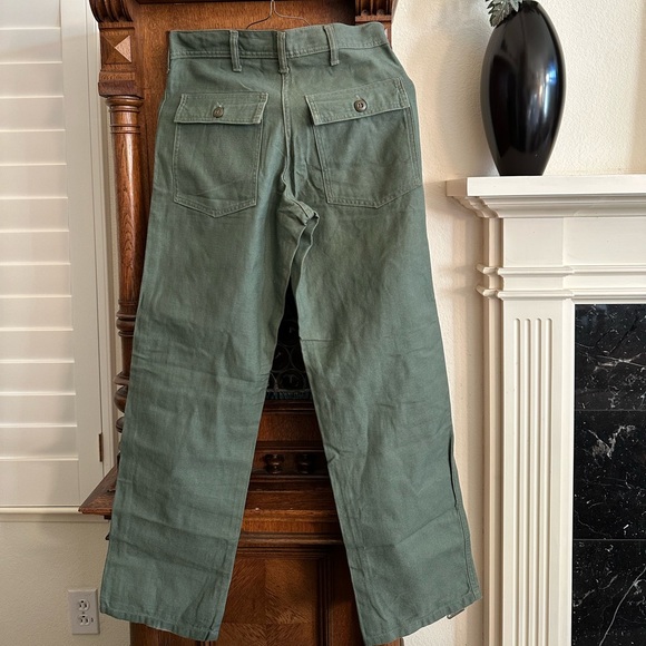 Vintage OG Baker Military Pants Fatigue - Picture 5 of 5